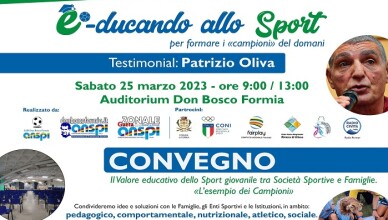 CONVEGNO Educando allo Sport