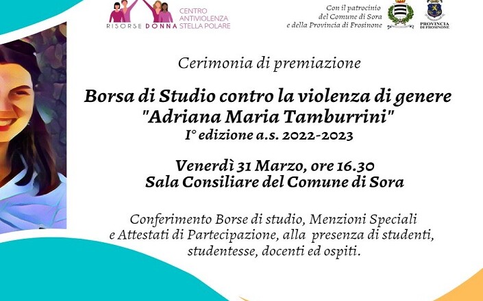 Cerimonia Premiazione Borsa du Studio Tamburrini