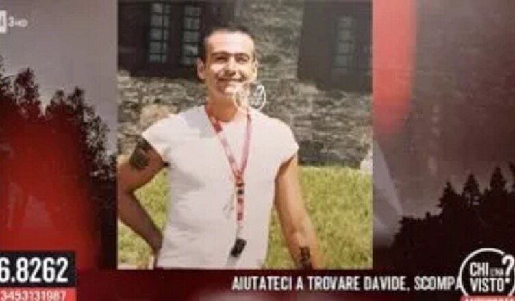Davide scomparso da due giorni
