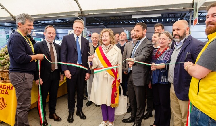 EUR, COLDIRETTI LAZIO INAUGURA CON IL MINISTRO DELL’AGRICOLTURA LOLLOBRIGIDA IL NUOVO MERCATO DI CAMPAGNA AMICA