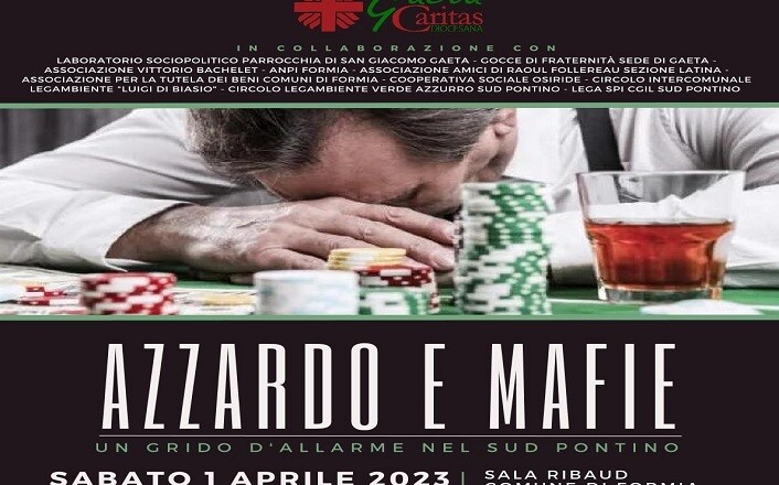 Formia il convegno Azzardo e mafie