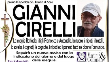 Gianni Cirelli Sora