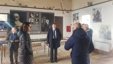 QUADRINI sopralluogo presso la sede della Fondazione Mastroianni