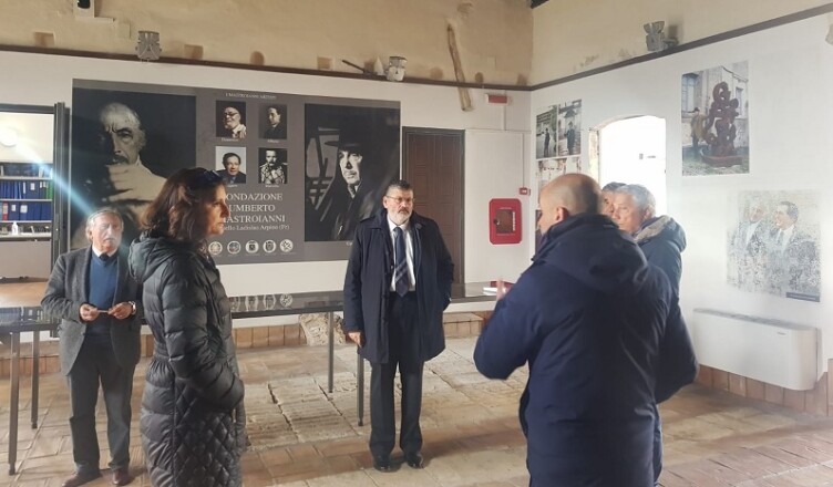 QUADRINI sopralluogo presso la sede della Fondazione Mastroianni