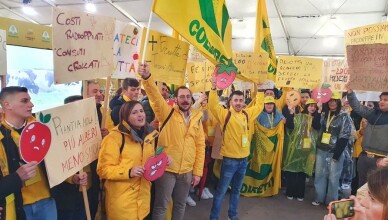 SOS frutta lanciato dai giovani agricoltori al Villaggio Coldiretti di Cosenza
