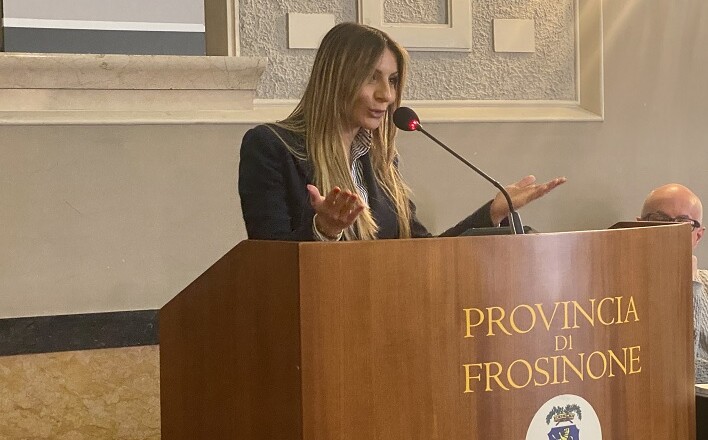 VICE PRESIDENTE DELLA PROVINCIA DI FROSINONE VALENTINA CAMBONE
