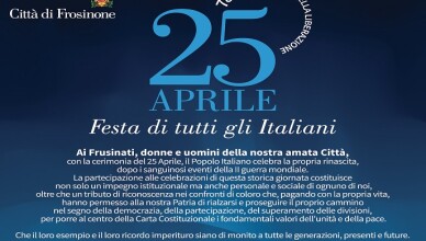 25 APRILE FROSINONE