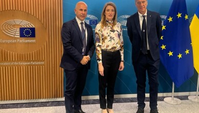 Bruxelles il presidente Acampora ha incontrato la presidente del Parlamento europeo Metsola
