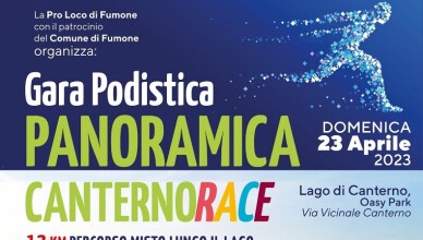 FUMONE, ECCO LA PRIMA GARA PODISTICA...