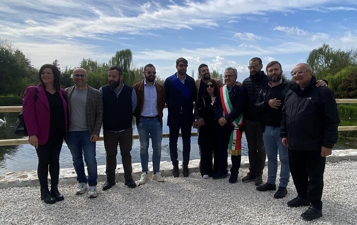 INAUGURAZIONE SPAZIO BELVEDERE DEL LAGHETTO DI CAPODACQUA A CASTROCIELO