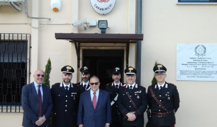 Il Procuratore di Cassino incontra i Carabinieri della Stazione di Atina