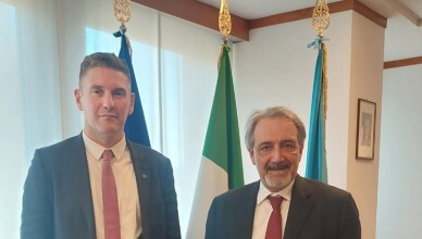 Presidente Rocca e Giuliano