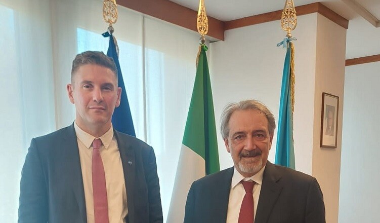 Presidente Rocca e Giuliano