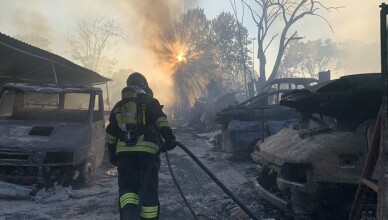 Roma i Vigili del fuoco di tutta Europa
