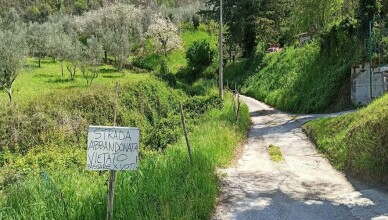 STRADA ABBANDONATA ARPINO