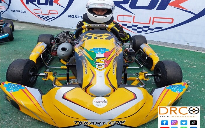 Sulpizio Jr al via del WSK a Cremona