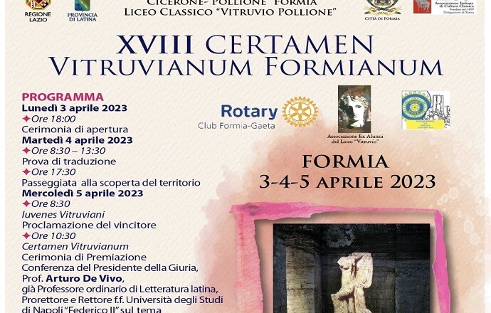 XVIII edizione del Certamen Vitruvianum Formianum Formia