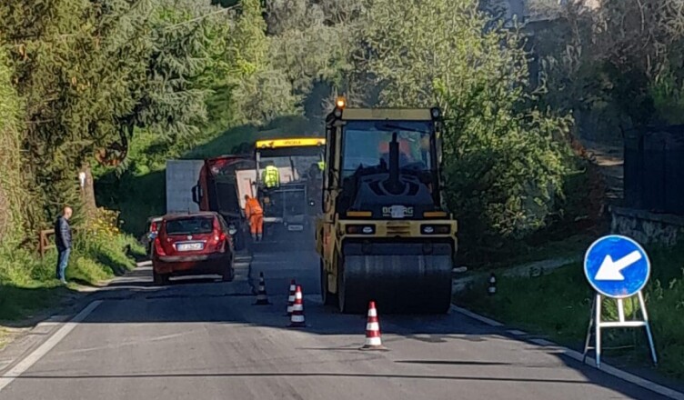 asfalto Via Cerere Navicella Anagni