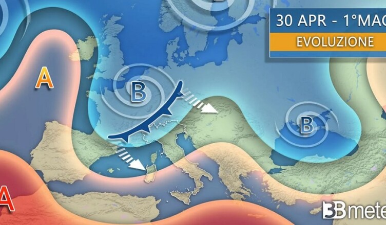 meteo 1 mggio