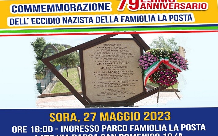 COMMMEMORAZIONE 79ESIMO ECCIDIO LA POSTA SORA