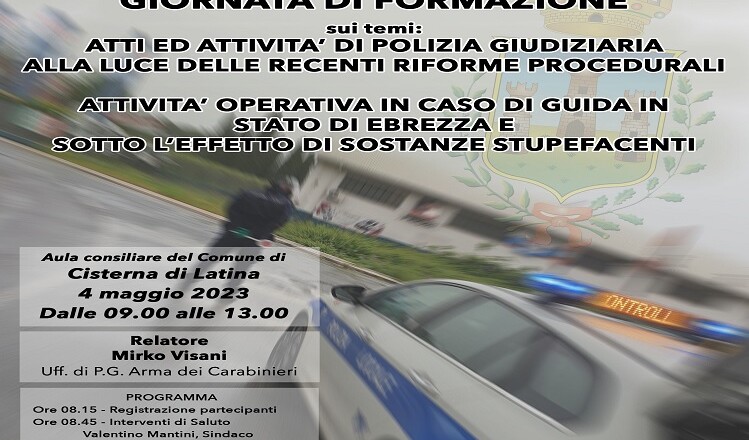 CORSO DI FORMAZIONE cisterna