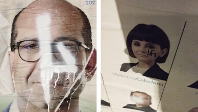 FIUGGI FESTA SIMBOLI FASCISTI SUI NOSTRI MANIFESTI, PRESENTEREMO DENUNCIA ALLE AUTORITA