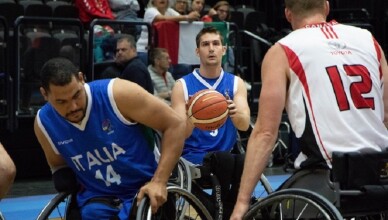 ITALIA basket in carrozzina