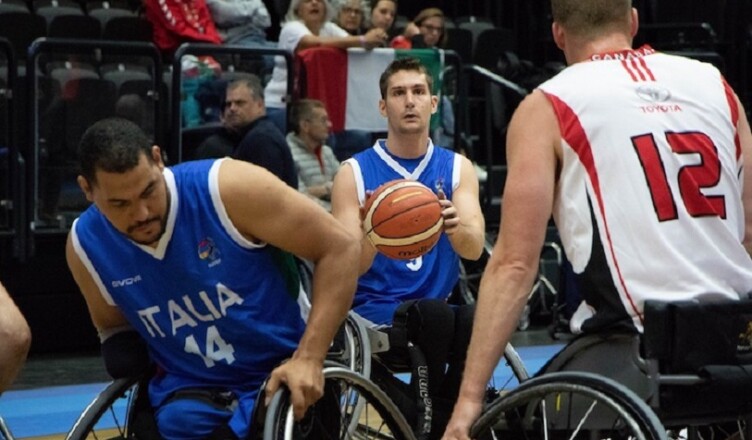 ITALIA basket in carrozzina