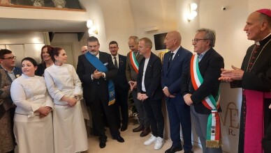 Inaugurazione di Villa Euchelia - presente Gianluca Quadrini