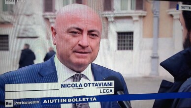 L'onorevole Ottaviani ospite di Settegiorni