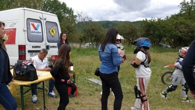 Moto Club Franco Mancini 2000, bambini al centri