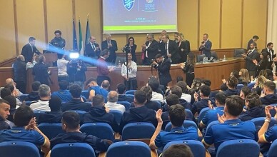 Premiazione del Frosinone Calcio