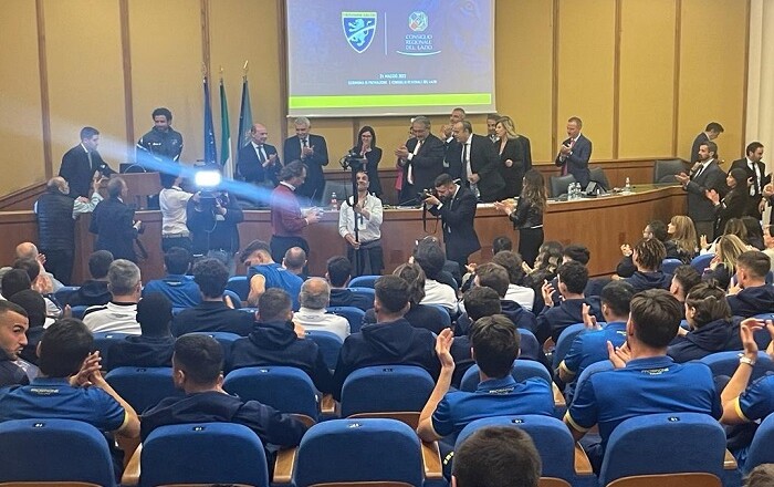 Premiazione del Frosinone Calcio