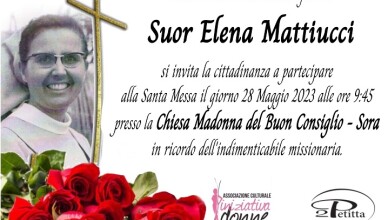 SUOR ELENA MATTIUCCI