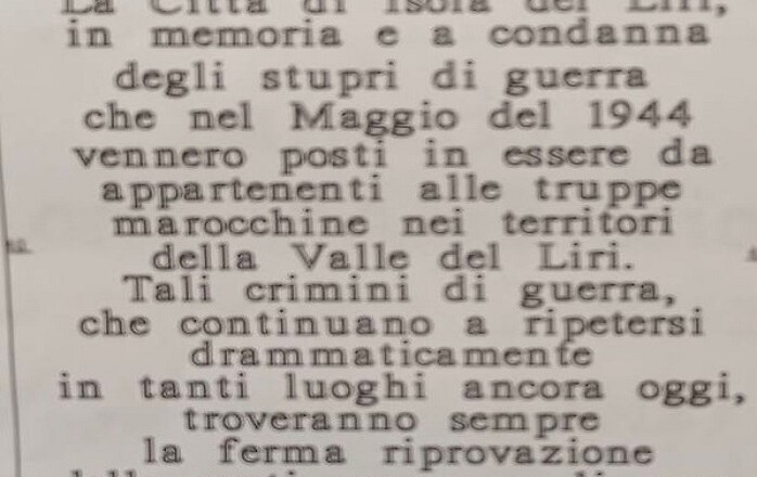 TARGA ISOLA....