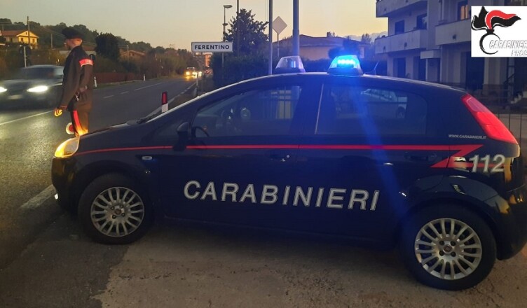 carabinieri ferentino....