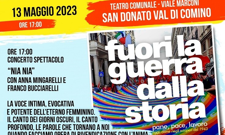 fuori la guerra dalla storia