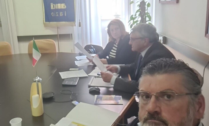 riunione consiglio direttivo dell’Anci Lazio Gianluca Quadrini