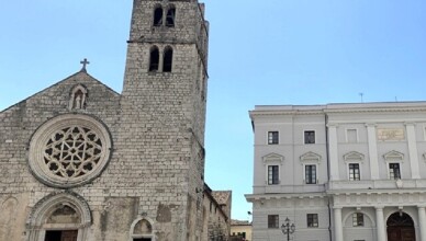Alatri Piazza Pietro Rosa e Piazza Luigi Pietrobono