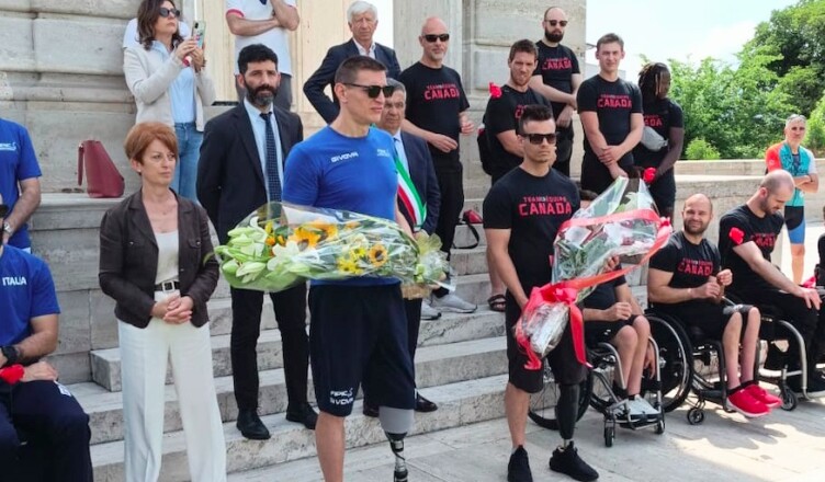 CASSINO AZZURRI IN CARROZZINA..