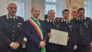 Frosinone - In pensione il Luogotenente Carica Speciale PIZZOTTI Angelo