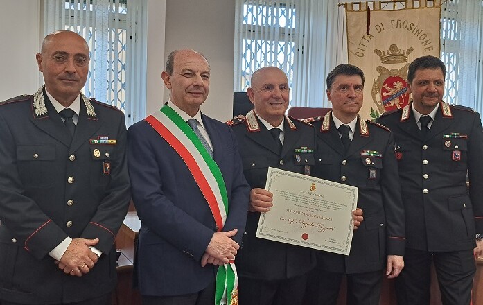Frosinone - In pensione il Luogotenente Carica Speciale PIZZOTTI Angelo