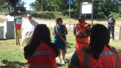 Inaugurata la postazione DAE PUBBLICO ad Occhiobello (RO)