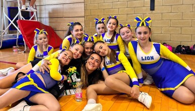 Le cheerleader di Frosinone Lion Cheer