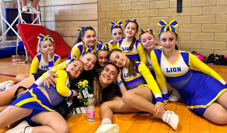 Le cheerleader di Frosinone Lion Cheer