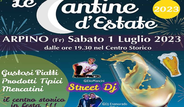 Manifesto Cantine Estate 2023..
