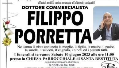 manifesto filippo porretta....