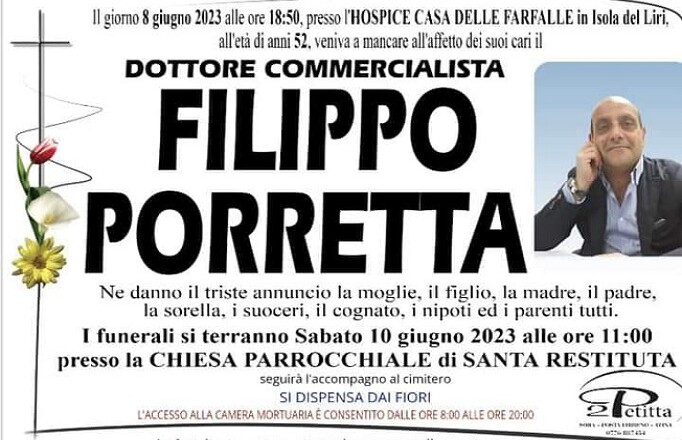 manifesto filippo porretta....