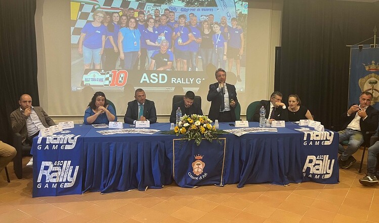 presentazione pofi 10 RALLY TERRA DI ARGIL