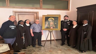 Foto ferentino restituzione quadro